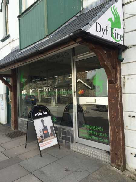 outside store (c) Dyfi Fire